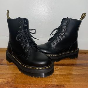 Dr. Martens Jadon Platform Boots - Black - NEW